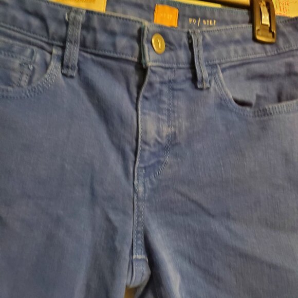 Anthropologie Pilcro and The Letterpress Stet Fit Jean Denim Shorts Cobalt Blue - Picture 5 of 15